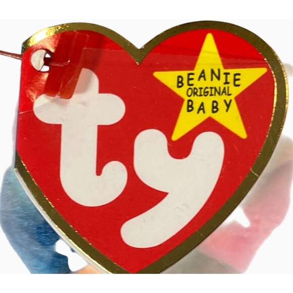 Ty Beanie Baby Lips Fish Plush Toy - Picture 4 of 12